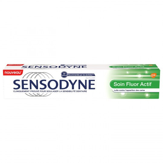 SENSODYNE FLUOR ACTIF معجون الأسنان